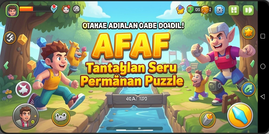 Tangkapan layar gameplay AFAF yang menampilkan suasana menantang.