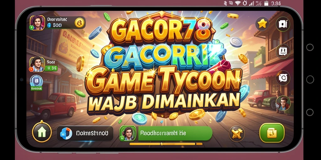 Tampilan gameplay GACOR78 yang seru dan kompetitif.