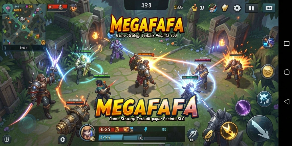 Gameplay seru yang menantang dalam MEGAFAFA.